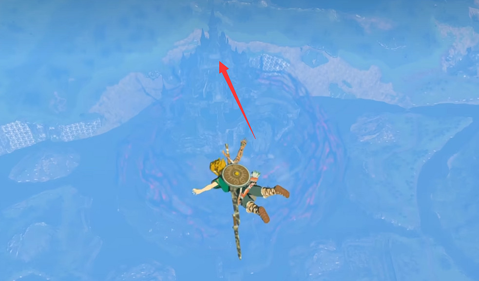 《塞爾達傳說王國之淚》城堡進入方法