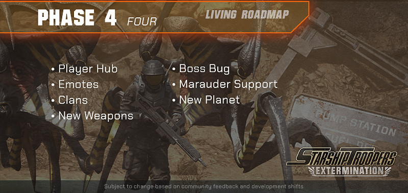 《星河戰隊滅絕》搶先體驗計劃公布:還有大量新內容 《星河戰隊滅絕》搶先體驗計劃公布:還有大量新內容