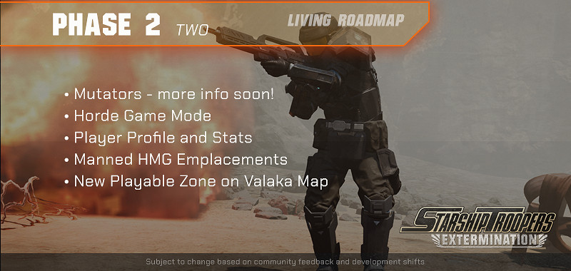 《星河戰隊滅絕》搶先體驗計劃公布:還有大量新內容 《星河戰隊滅絕》搶先體驗計劃公布:還有大量新內容