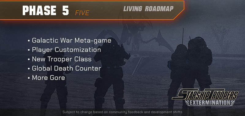 《星河戰隊滅絕》搶先體驗計劃公布:還有大量新內容 《星河戰隊滅絕》搶先體驗計劃公布:還有大量新內容