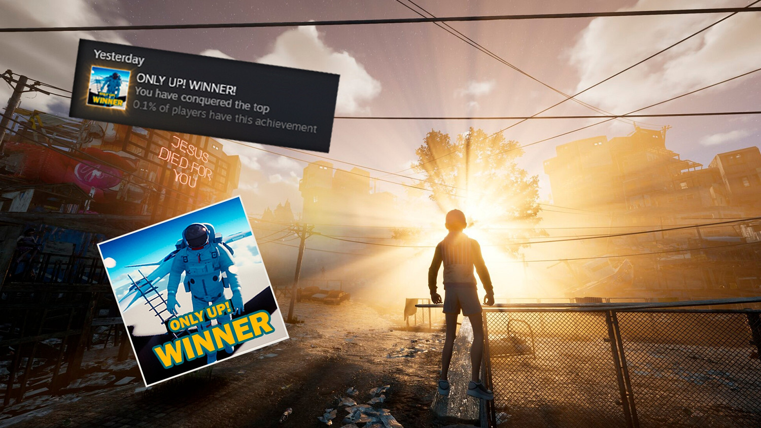 《Only Up》官方分享玩家速通紀錄!新增通關成就 《Only Up》官方分享玩家速通紀錄!新增通關成就