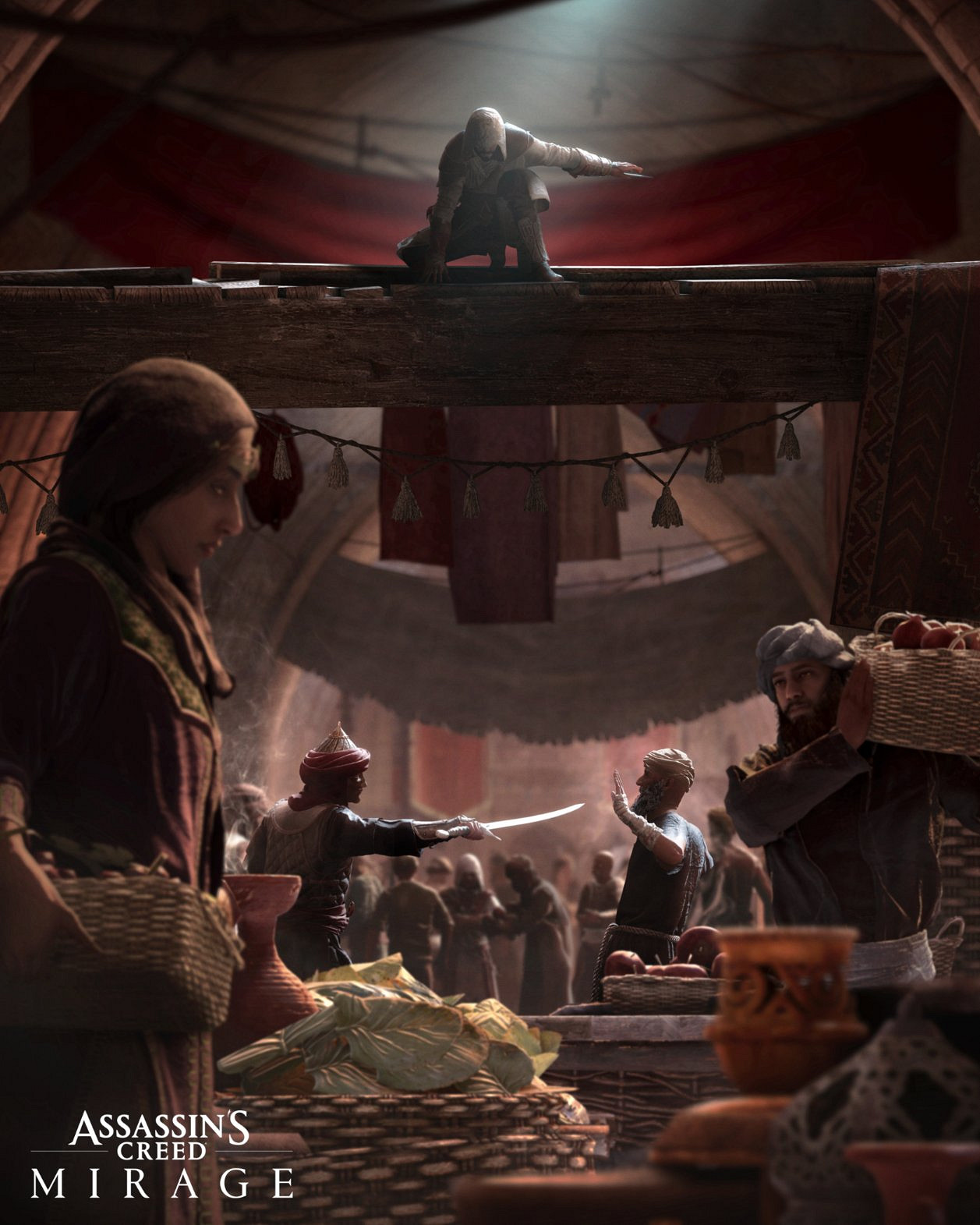 《刺客教條:幻景》新美術圖曝光 大隱於市致敬初代 《刺客教條:幻景》新美術圖曝光 大隱於市致敬初代