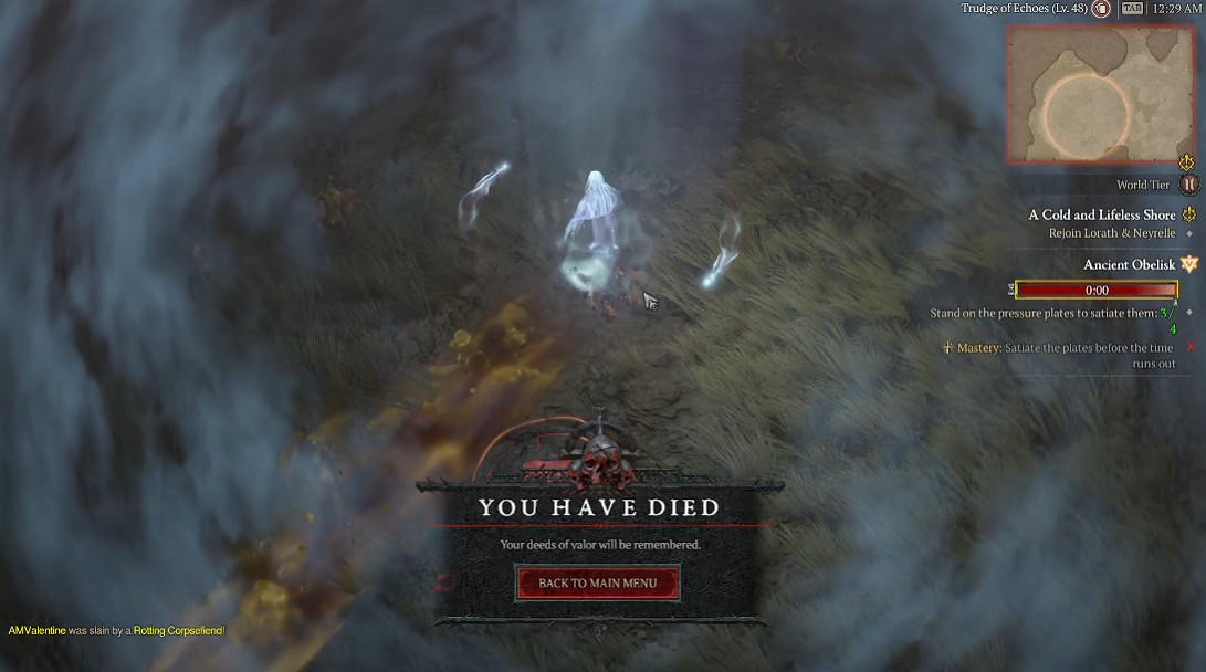 主播連玩24小時《暗黑4》後睡著 角色被怪打死進度白費 主播連玩24小時《暗黑4》後睡著 角色被怪打死進度白費