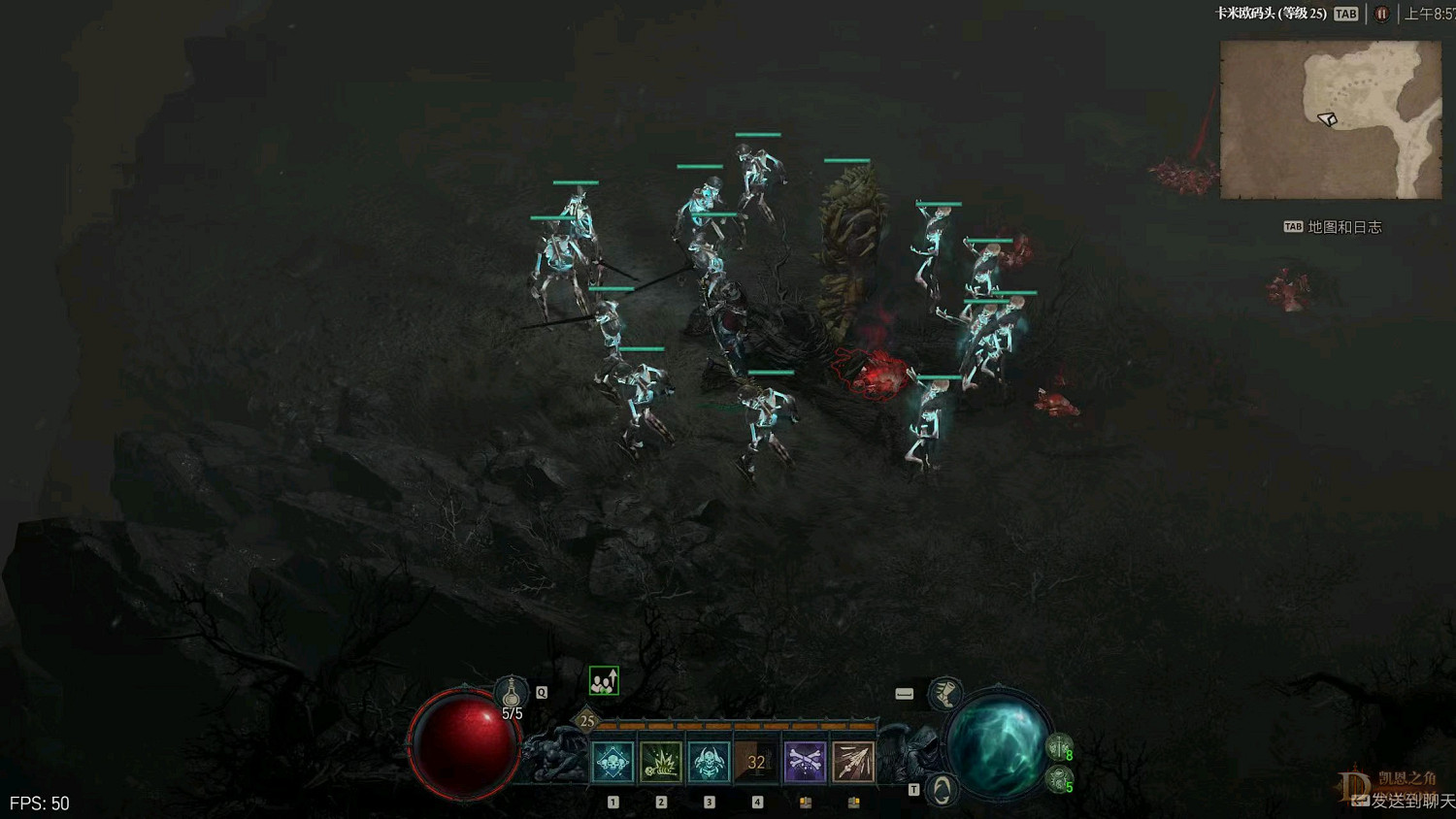 《暗黑破壞神4》死靈最多能召喚結果骷髏？死靈增加骷髏上限方法