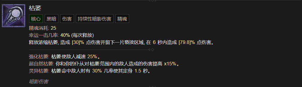 《暗黑破壞神4》死靈法師技能大全 《暗黑破壞神4》死靈法師技能大全