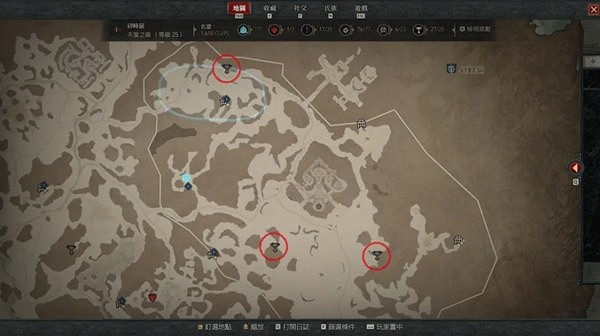 《暗黑破壞神4》莉莉絲祭壇位置一覽 祭壇位置在哪? 《暗黑破壞神4》莉莉絲祭壇位置一覽 祭壇位置在哪?