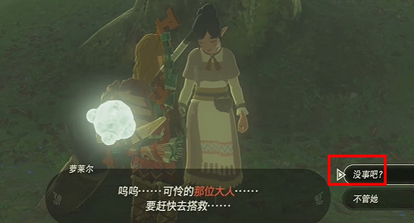 《塞爾達傳說王國之淚》遞出邀請的女性任務怎麽做？遞出邀請的女性任務攻略