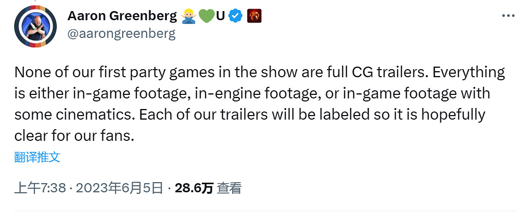 6月Xbox遊戲發布會上的第一方遊戲畫面全是實機無CG！