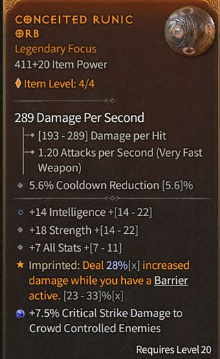 《暗黑破壞神4》法師傳奇威能有哪些？法師傳奇威能效果及評價一覽