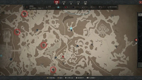 《暗黑破壞神4》莉莉絲祭壇位置一覽 祭壇位置在哪? 《暗黑破壞神4》莉莉絲祭壇位置一覽 祭壇位置在哪?