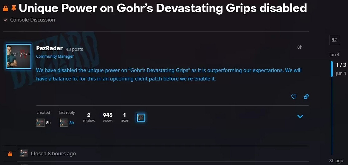 《暗黑破壞神4》戈爾的摧殘護手套獲得方法 《暗黑破壞神4》戈爾的摧殘護手套獲得方法