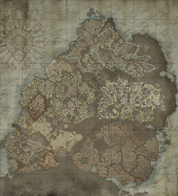 《暗黑破壞神4》全莉莉絲祭壇位置及路線分享 祭壇在哪? 《暗黑破壞神4》全莉莉絲祭壇位置及路線分享 祭壇在哪?