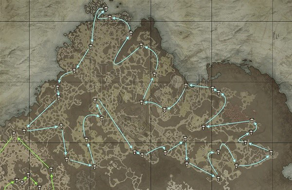 《暗黑破壞神4》全莉莉絲祭壇位置及路線分享 祭壇在哪? 《暗黑破壞神4》全莉莉絲祭壇位置及路線分享 祭壇在哪?