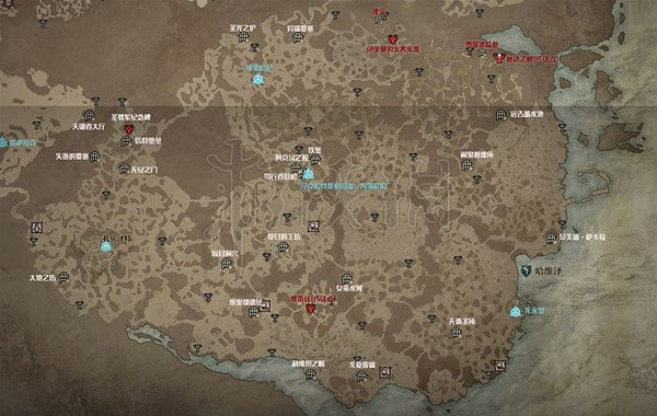 《暗黑破壞神4》2-5章地圖各點位標注 傳送門在哪? 《暗黑破壞神4》2-5章地圖各點位標注 傳送門在哪?