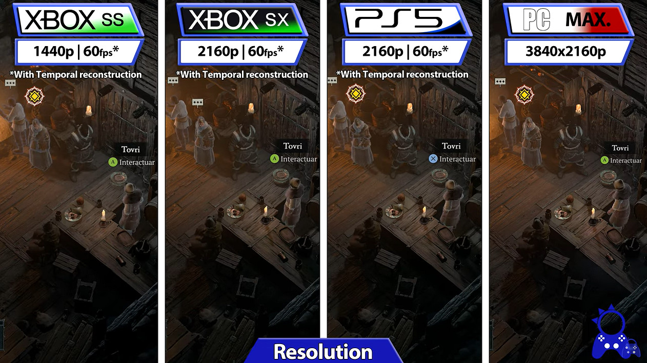 《暗黑破壞神4》各平台畫面對比 優化優秀PC加載最快