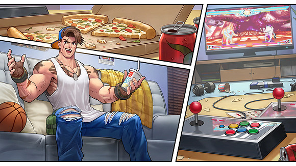 《快打旋風6》環球遊曆角色好感插圖匯總 全角色好感插圖一覽