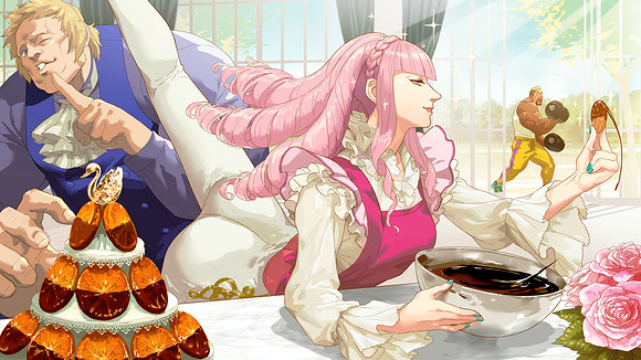 《快打旋風6》環球遊曆角色好感插圖匯總 全角色好感插圖一覽