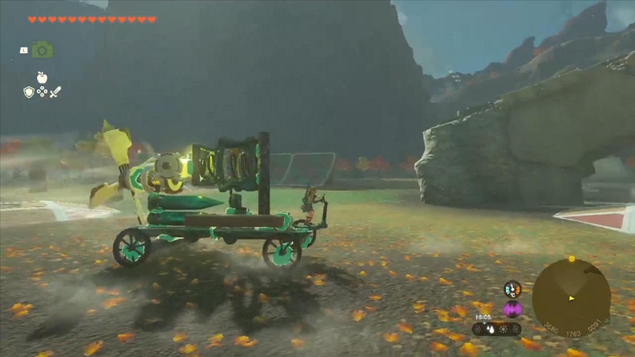 離譜！玩家在《王國之淚》中造出新能源汽車！可充電