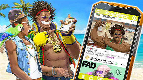 《快打旋風6》環球遊曆角色好感插圖匯總 全角色好感插圖一覽