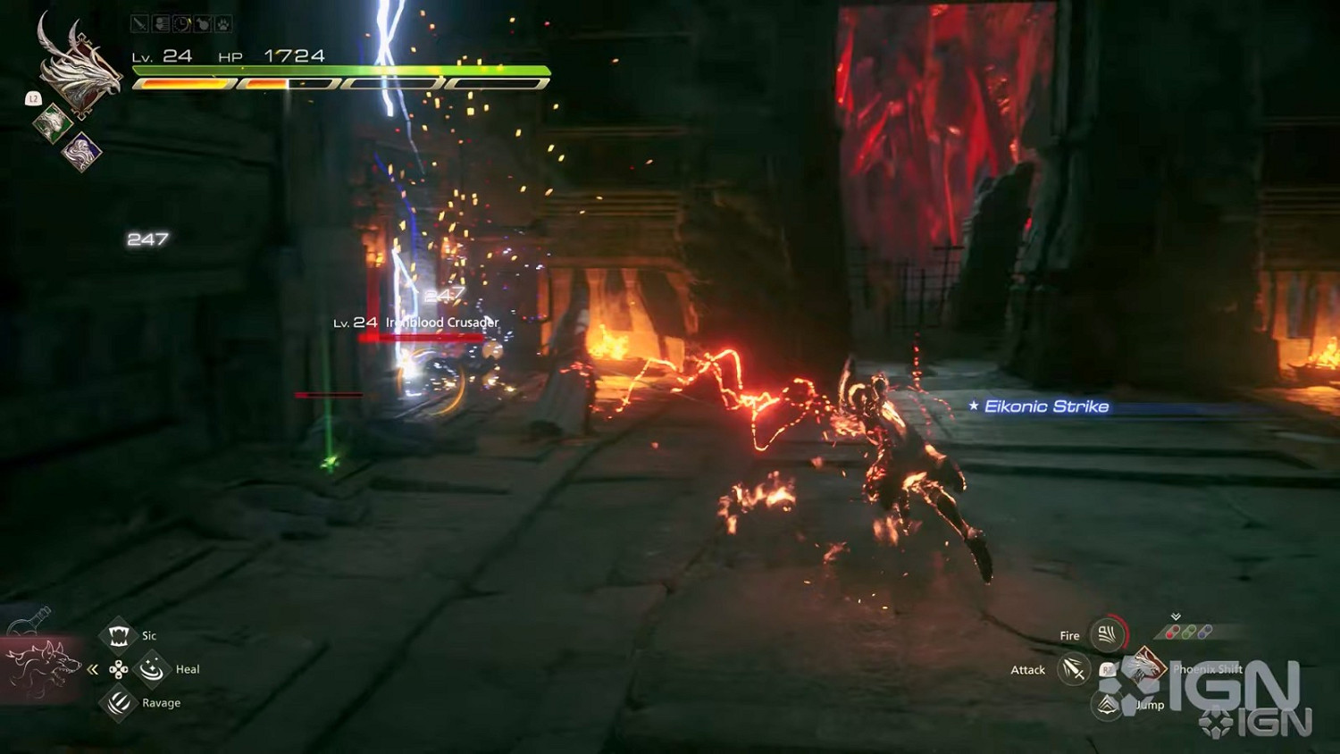 IGN《最終幻想16》18分鐘實機展示 探索危險地下城