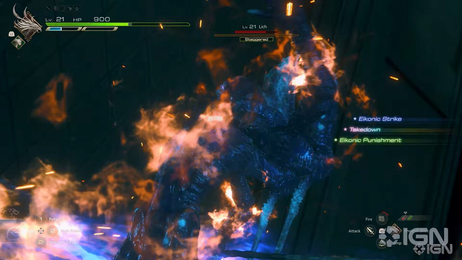 IGN《最終幻想16》18分鐘實機展示 探索危險地下城