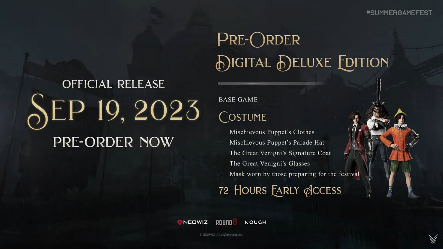 夏日遊戲節：《匹諾曹的謊言》發售日公開 試玩上線