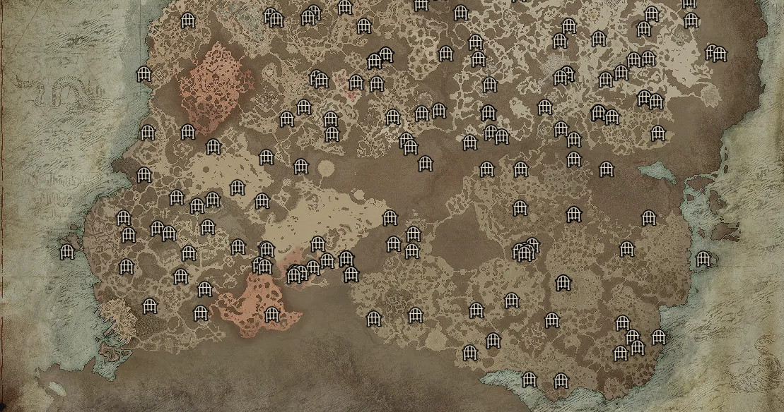 《暗黑破壞神4》地下城有多大?地下城地圖一覽 《暗黑破壞神4》地下城有多大?地下城地圖一覽