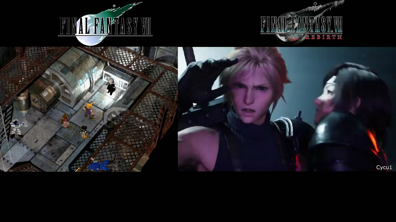 《最終幻想7：重生》最新宣傳片與原版對比影像公布!