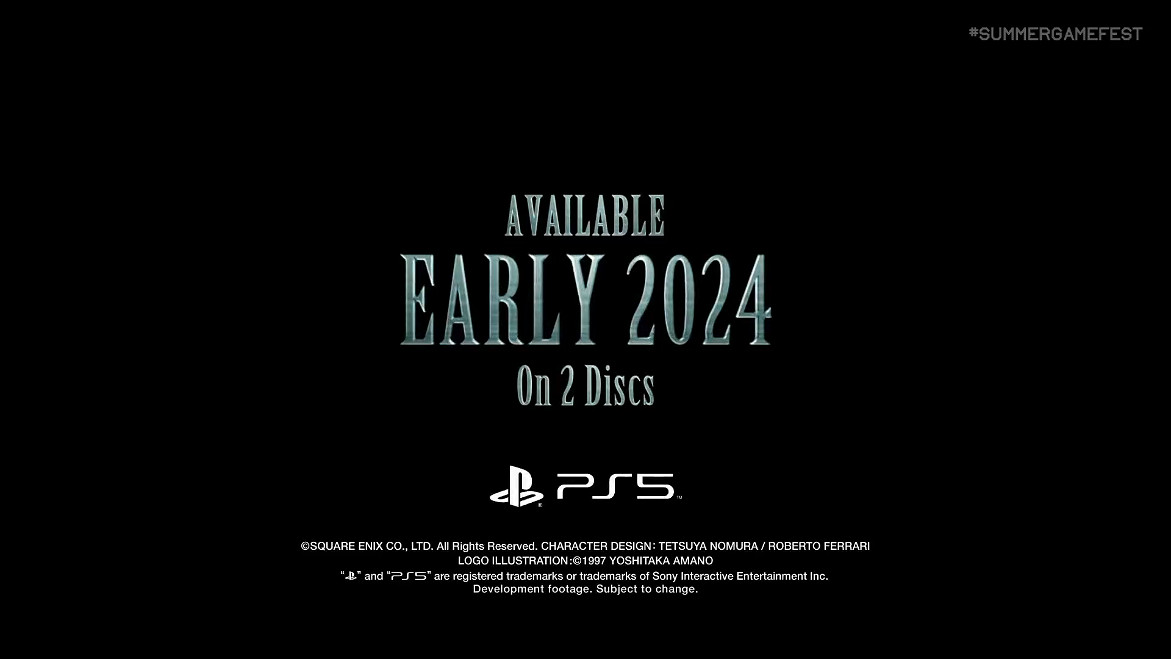 夏日遊戲節:《最終幻想7:重生》新宣傳片 2024年初發售