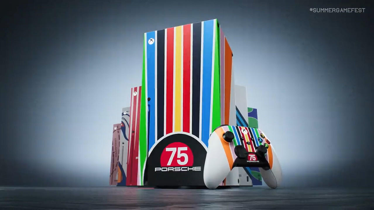 保時捷75周年聯名Xbox Series X公開 僅通過活動獲取 保時捷75周年聯名Xbox Series X公開 僅通過活動獲取