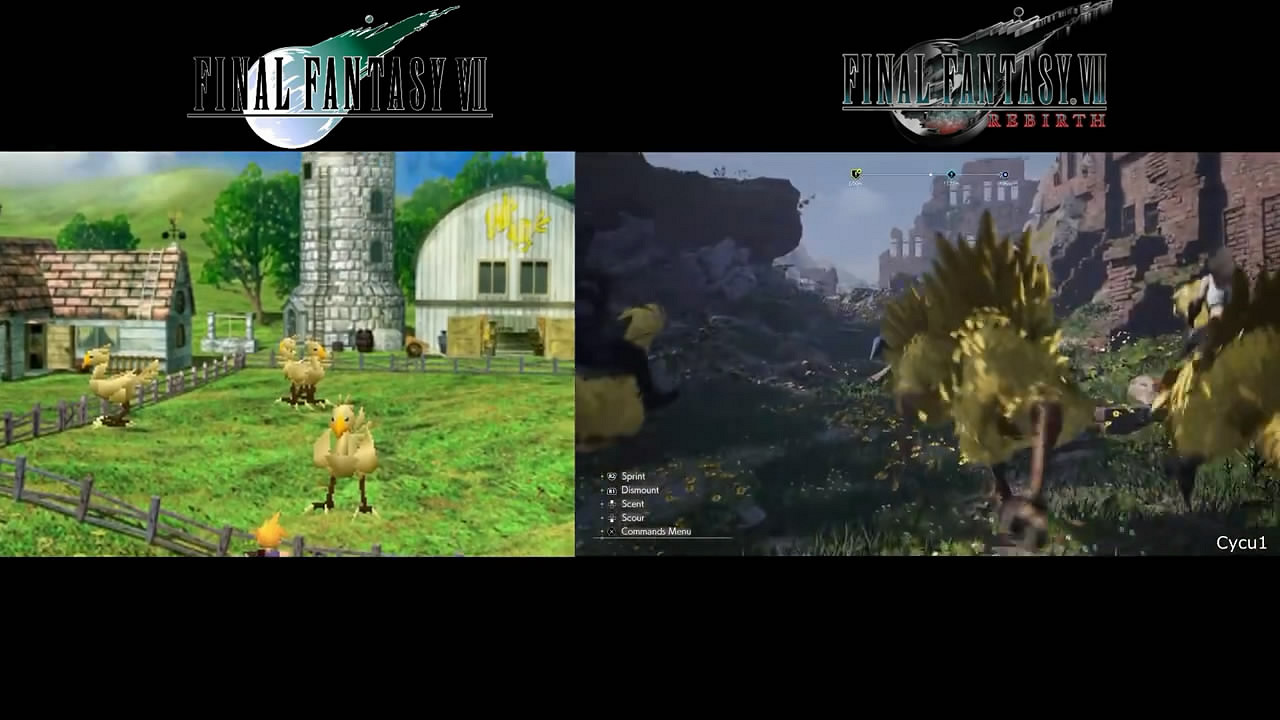《最終幻想7：重生》最新宣傳片與原版對比影像公布!