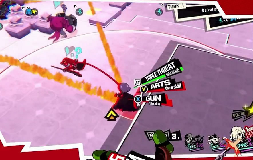 P5衍生策略遊戲《女神異聞錄5:Tactica》預告片泄露 P5衍生策略遊戲《女神異聞錄5:Tactica》預告片泄露