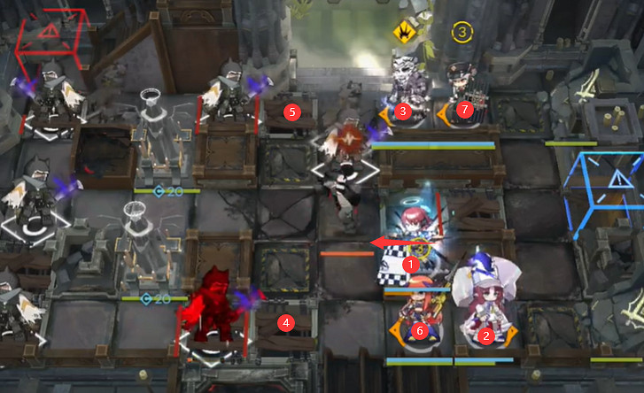 《明日方舟》HE-7擺完掛機攻略 空想花庭HE7怎麽打 《明日方舟》HE-7擺完掛機攻略 空想花庭HE7怎麽打