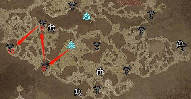 《暗黑破壞神4》全章節莉莉絲祭壇分布地圖 全莉莉絲有多少？