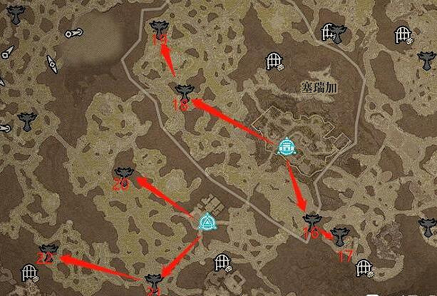 《暗黑破壞神4》全章節莉莉絲祭壇分布地圖 全莉莉絲有多少？