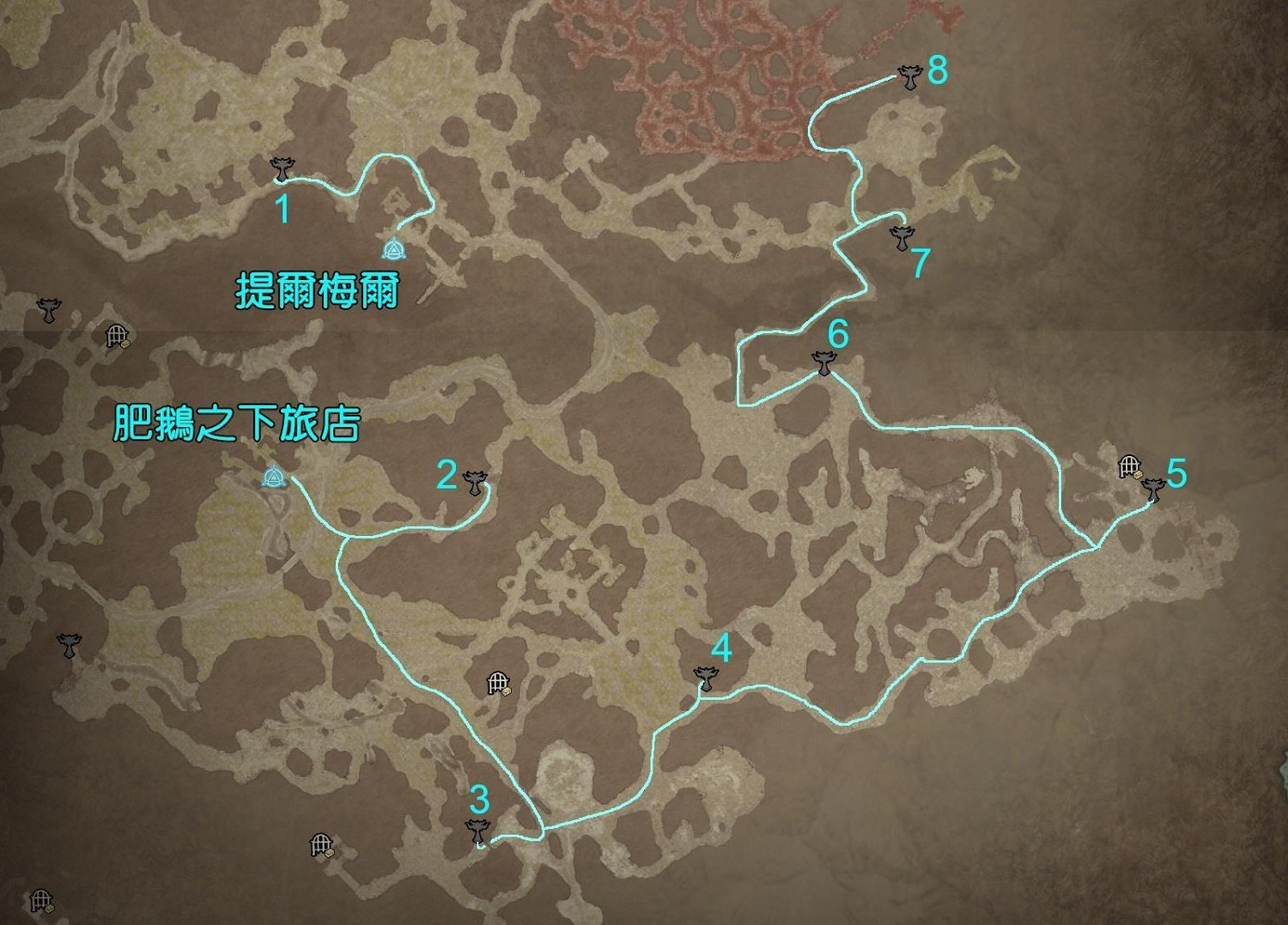 《暗黑破壞神4》第二章莉莉絲祭壇位置分布圖 第二章祭壇有多少 《暗黑破壞神4》第二章莉莉絲祭壇位置分布圖 第二章祭壇有多少