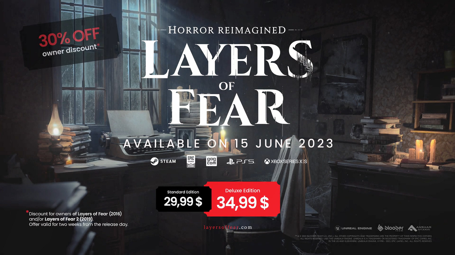 《層層恐懼》新作電影風格劇情預告公開！6月發售