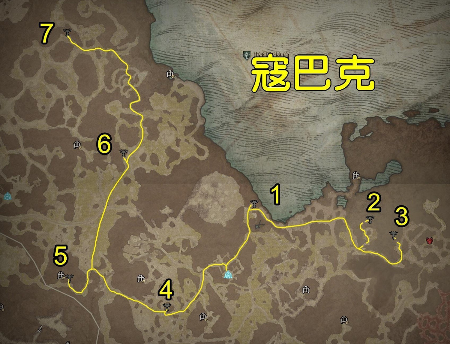 《暗黑破壞神4》第二章莉莉絲祭壇位置分布圖 第二章祭壇有多少 《暗黑破壞神4》第二章莉莉絲祭壇位置分布圖 第二章祭壇有多少