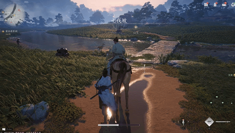 沒想到除了多人模式,《燕雲十六聲》還有個單機武俠夢