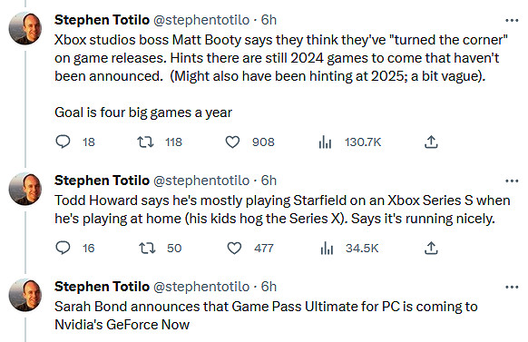 Xbox負責人:預計今年PC遊戲收入將超過10億美元 Xbox負責人:預計今年PC遊戲收入將超過10億美元