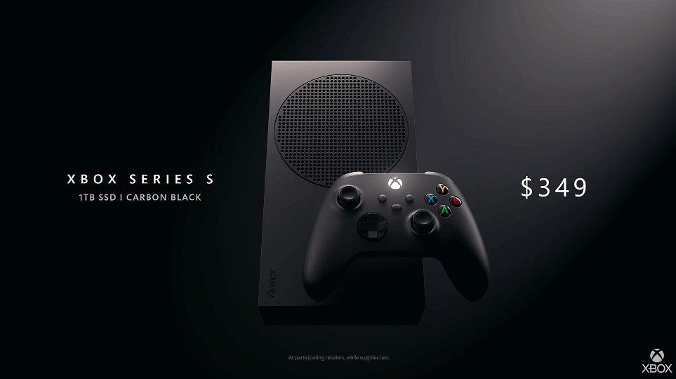 Xbox發布會：微軟公布 XSS 1TB新機型！售價349美元