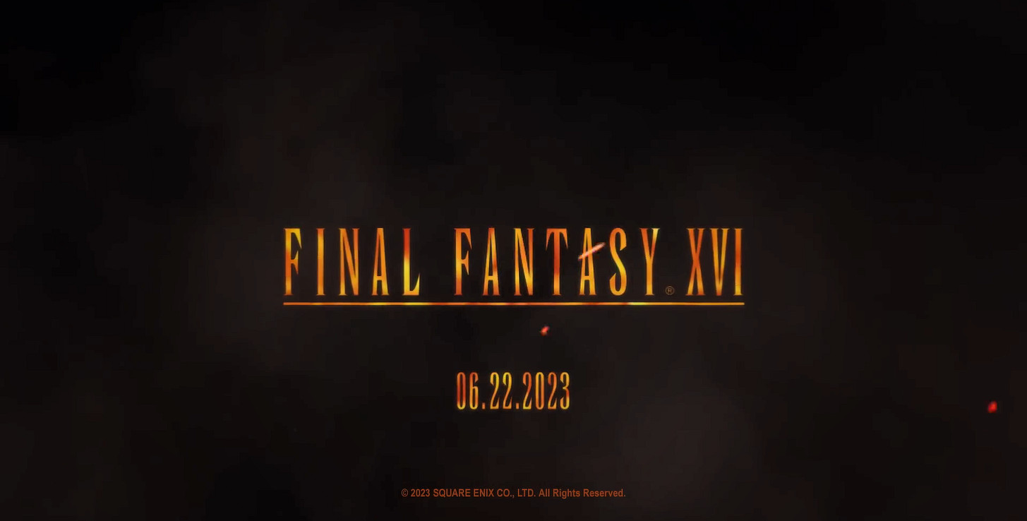 《最終幻想16》真人宣傳片公開！6月22日正式發售