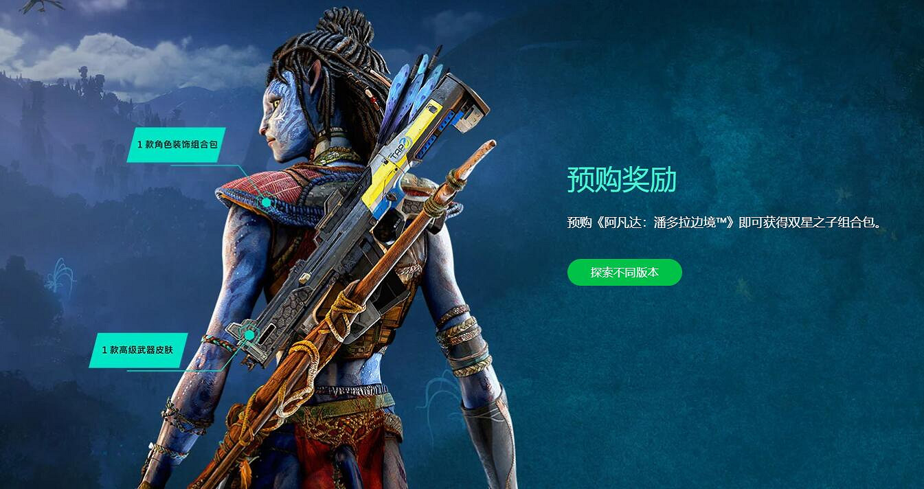 《阿凡達：潘朵拉邊境》開啟預購！標準版348元起