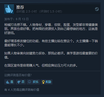 美少女射擊遊戲《安妮的遊戲》登陸Steam 80%好評