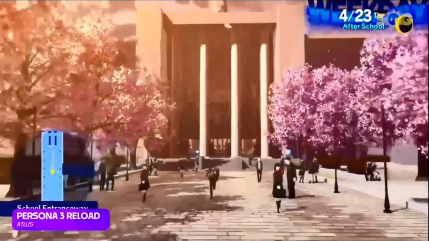 《女神異聞錄3:Reload》實機片段曝光 濃濃的P5味 《女神異聞錄3:Reload》實機片段曝光 濃濃的P5味