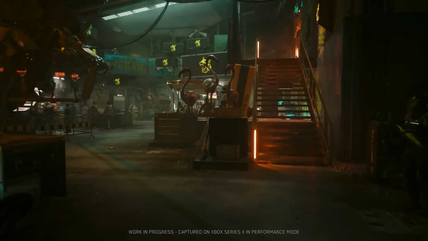 《賽博2077》“往日之影”實機 狗鎮黑市解鎖新武器