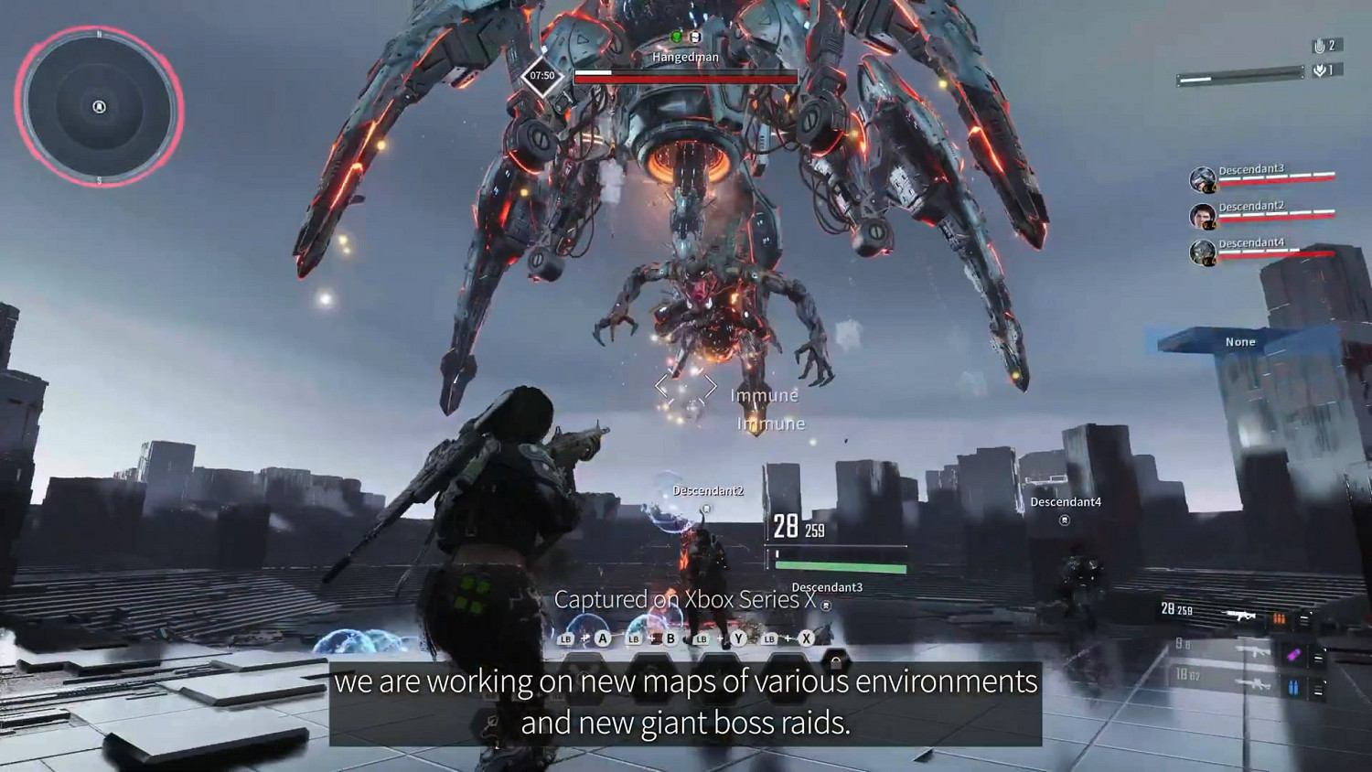 合作動作RPG射擊遊戲《第一後裔》加長版試玩預告片