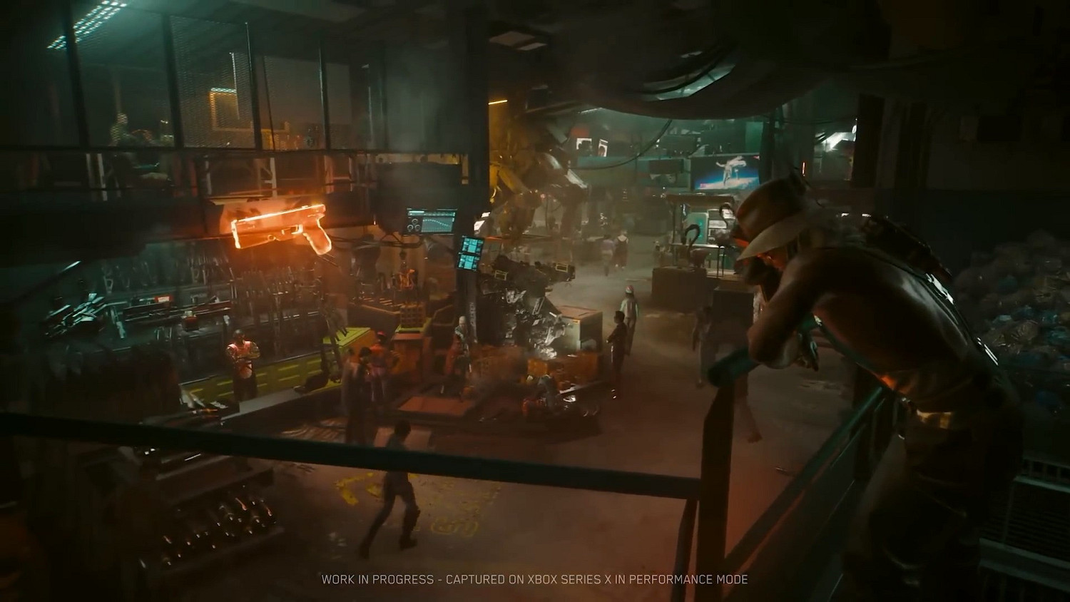 《賽博2077》“往日之影”實機 狗鎮黑市解鎖新武器