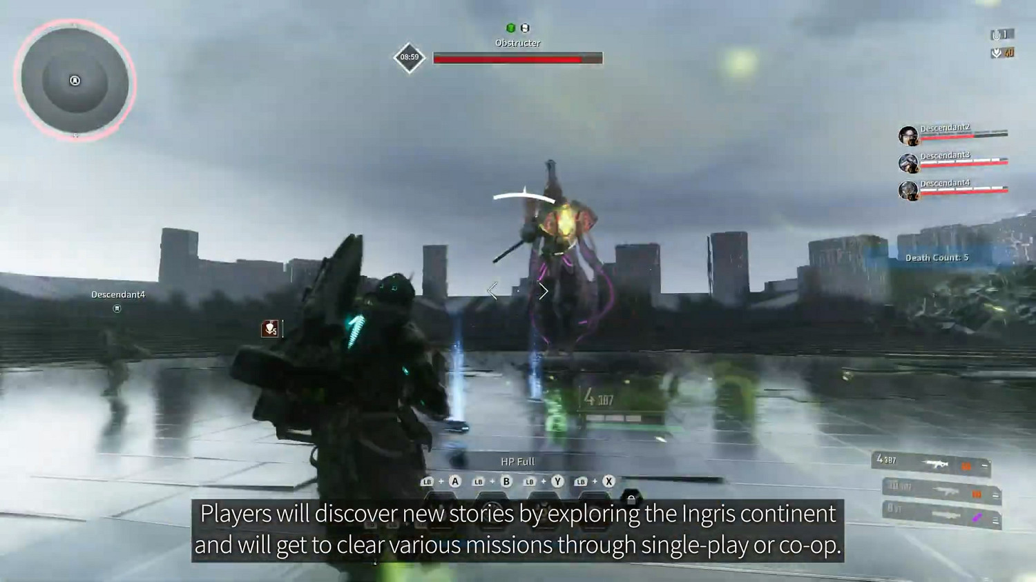 合作動作RPG射擊遊戲《第一後裔》加長版試玩預告片