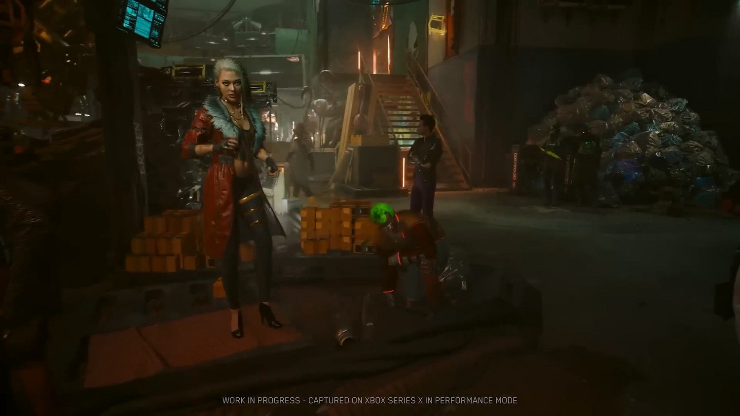 《賽博2077》“往日之影”實機 狗鎮黑市解鎖新武器